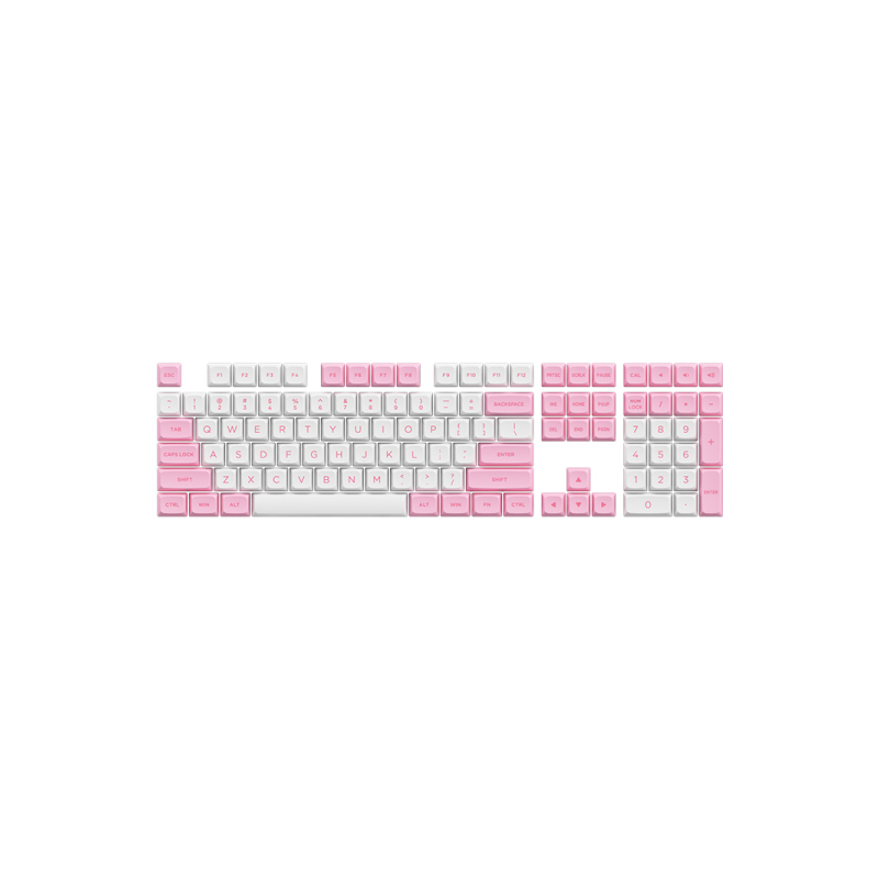 คีย์แคป Akko Prunus Lannesiana 155 Keys Keycap (EN) Prunus Lannesiana PBT ASA Profile 2