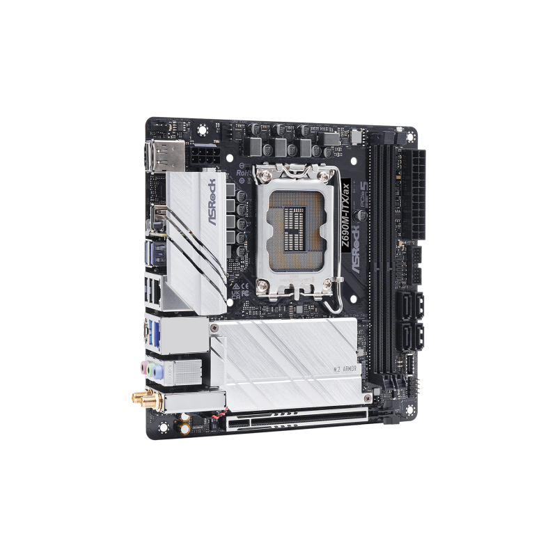 เมนบอร์ด Asrock Z690M-ITX/ax Mainboard 3