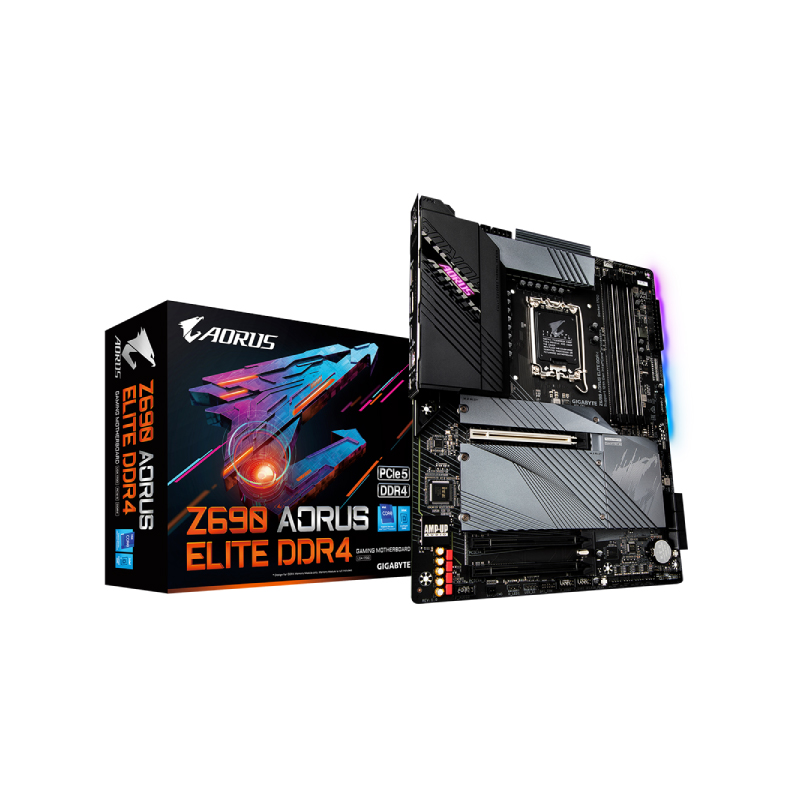 เมนบอร์ด Gigabyte Z690 AORUS ELITE DDR4 Mainboard 1