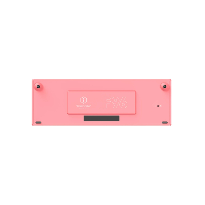 คีย์บอร์ดไร้สาย IQUNIX F96 Peach Wireless Mechanical Keyboard (EN) RGB Backlit Gateron Red Switch