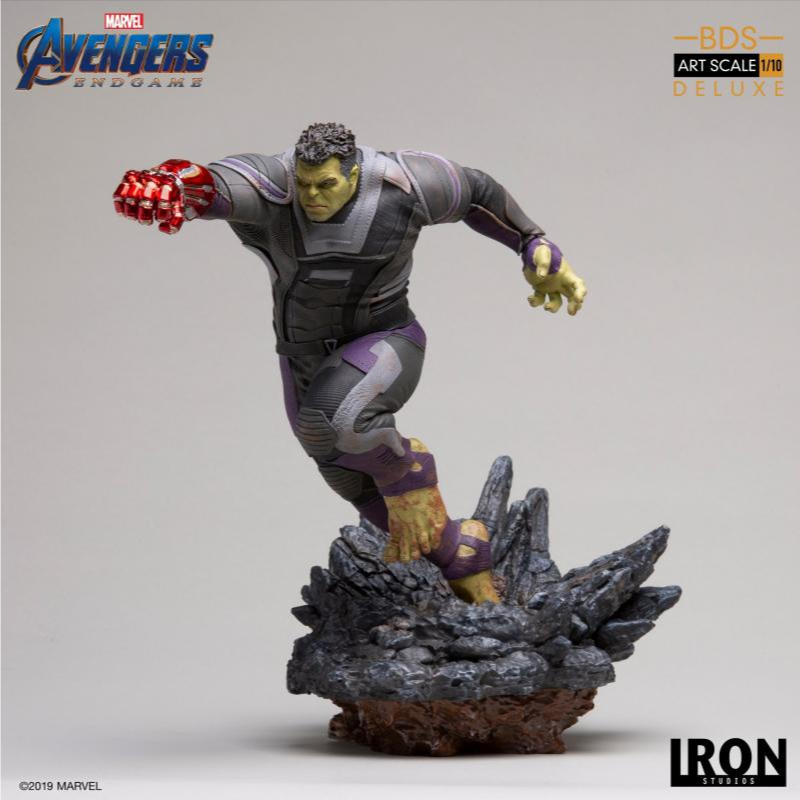 【3月末まで】アイアンスタジオ iron studios 1/10 ハルク バトルジオラマ・シリーズ 1/10 ハルクバスター アベンジャーズ
