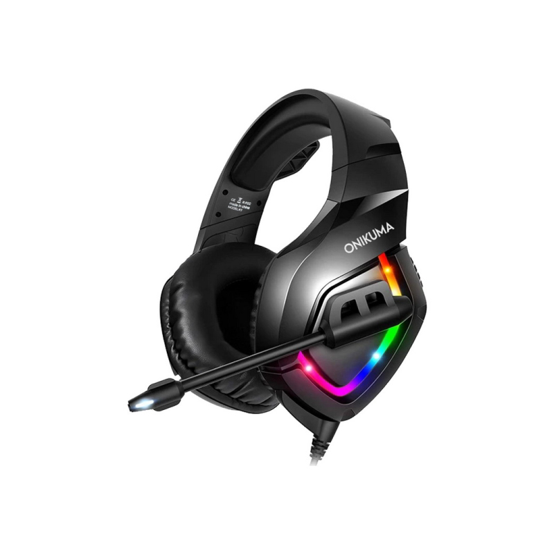 หูฟัง Onikuma K1B RGB Gaming Headphone Black