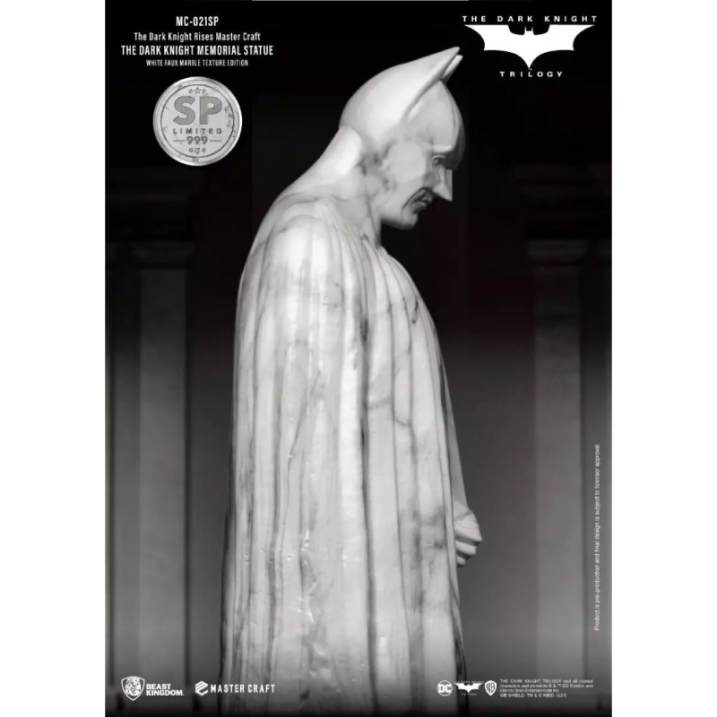 Beast Kingdom MC021SP The Dark Knight Memorial Statue: The Dark Knight Rises (Special Edition) Master Craft Statue 2