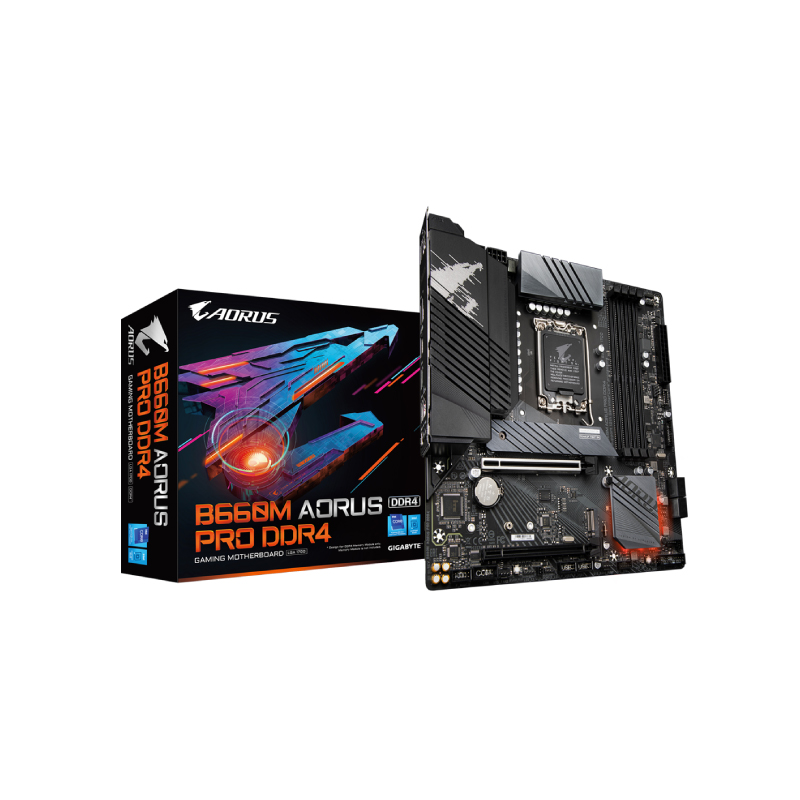 เมนบอร์ด Gigabyte B660M AORUS PRO DDR4 Mainboard