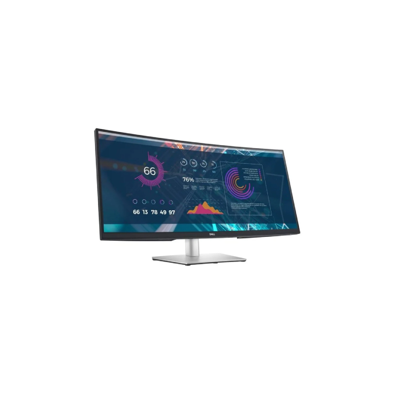 จอคอม Dell P3421WM 34" IPS 2K Curved Monitor 60Hz