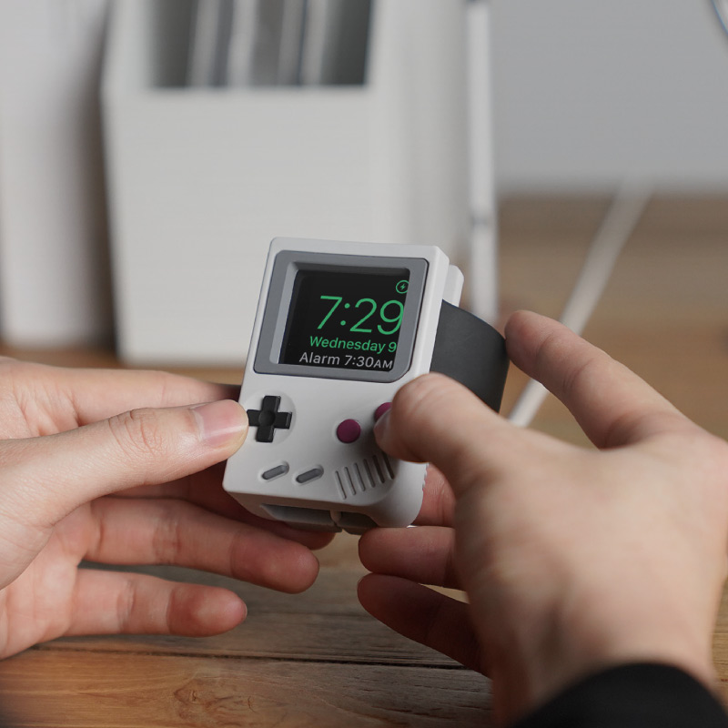 แท่นใส่ที่ชาร์จ Elago W5 Charging Stand for Apple Watch Light Grey