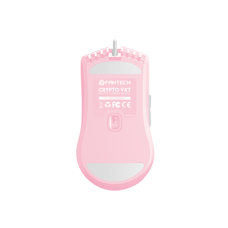 เมาส์ Fantech VX7 Crypto Macro RGB Gaming Mouse Sakura Edition