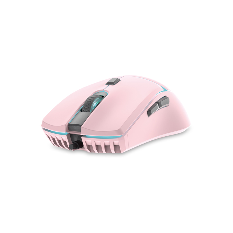 เมาส์ Fantech VX7 Crypto Macro RGB Gaming Mouse Sakura Edition