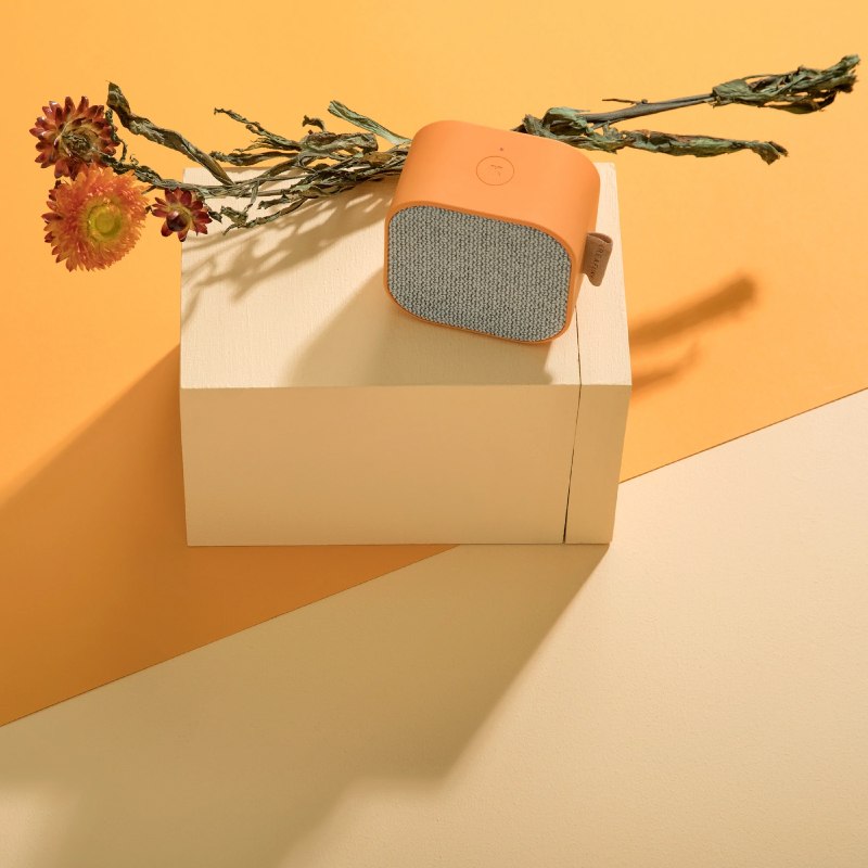 ลำโพง KREAFUNK aCUBE Portable Speaker Sunny Orange