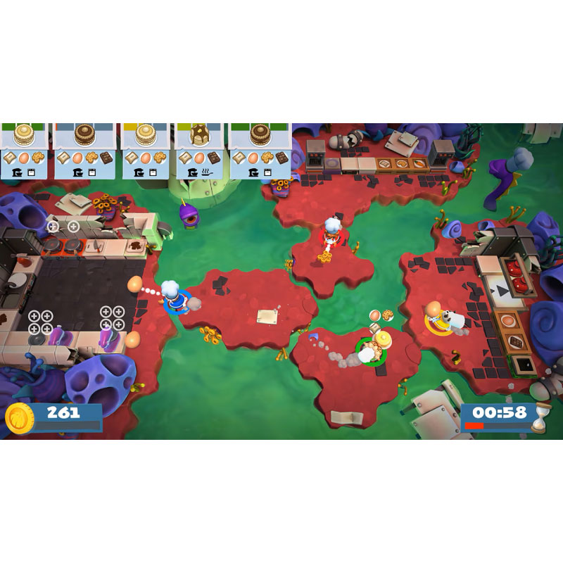 แผ่นเกม Nintendo Switch OVERCOOKED! + OVERCOOKED! 2 (EURO) Game Console