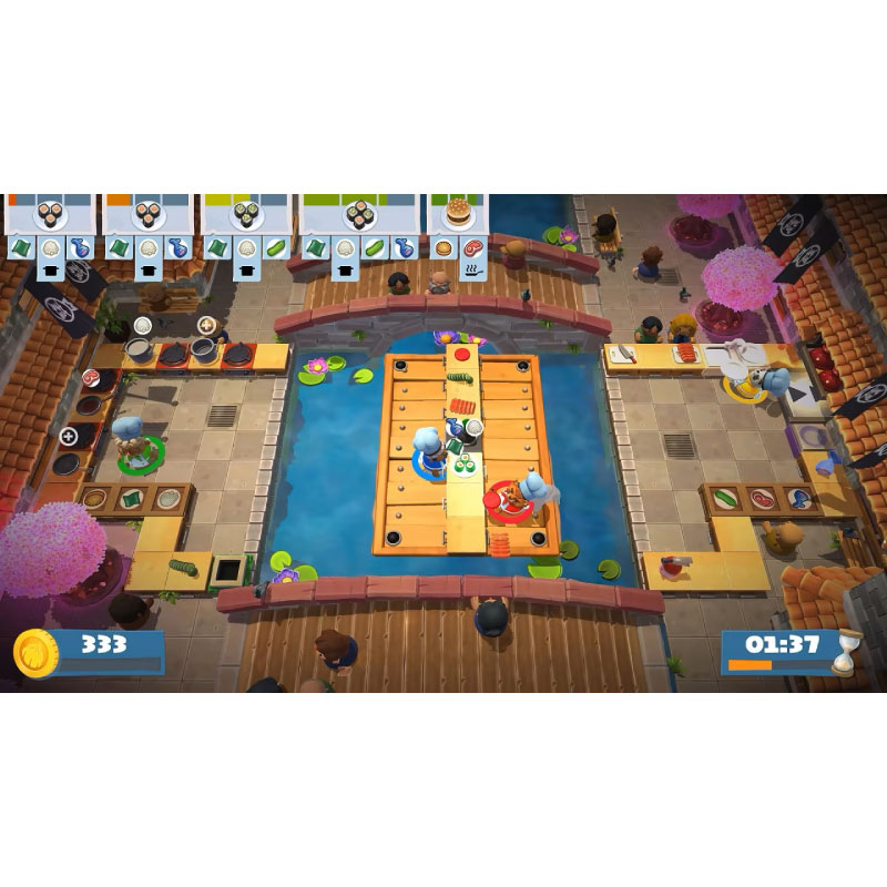แผ่นเกม Nintendo Switch OVERCOOKED! + OVERCOOKED! 2 (EURO) Game Console