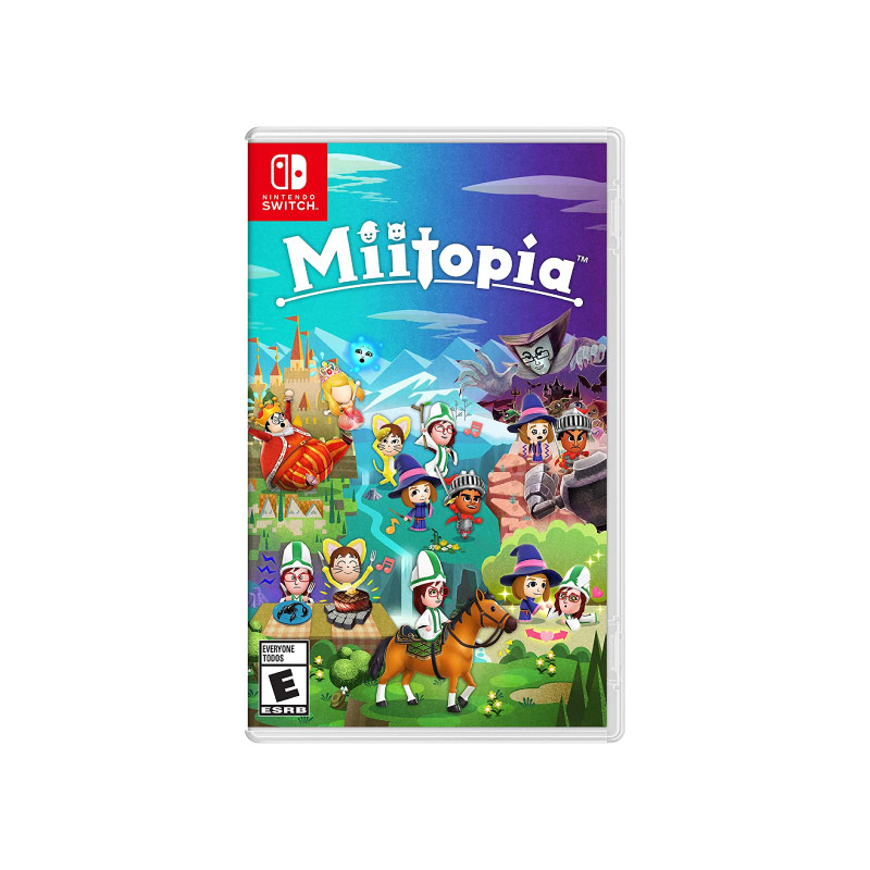 แผ่นเกม Nintendo Switch Miitopia (EN) Game Console 1