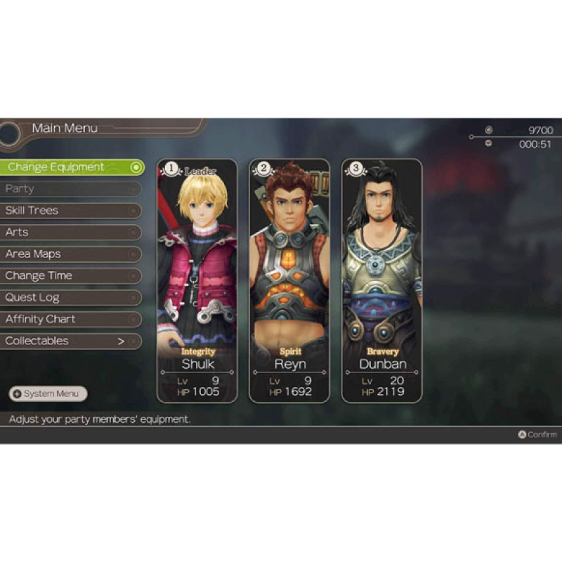 แผ่นเกม Nintendo Switch XENOBLADE CHRONICLES: DEFINITIVE EDITION (US) Game Console