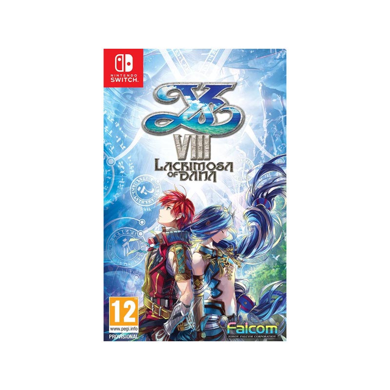 แผ่นเกม Nintendo Switch YS VIII: LACRIMOSA OF DANA (EURO) Game Console