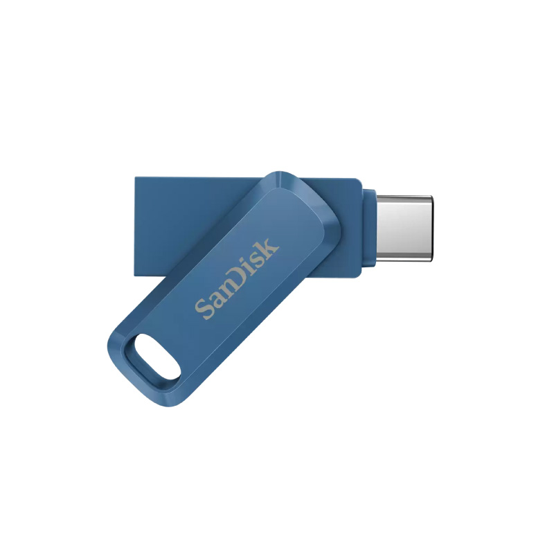 Sandisk 128GB Ultra Dual Drive Go USB Type-C SDDDC3 Flash Drives Blue