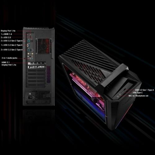 Asus ROG Strix GT15 G15 G15CF-71270F015W connection ports