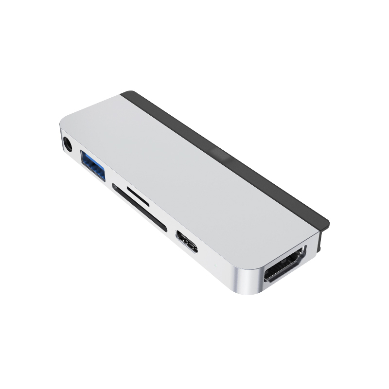 ตัวแปลง Hyper HyperDrive 6-in-1 USB-C Hub for iPad Silver