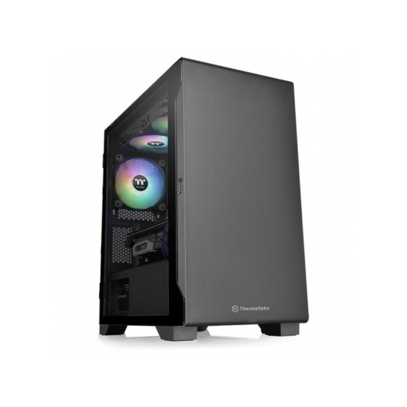 iHAVECPU Intel Core i3-12100F GTX 1650 Set 106 Computer Set Thermaltake S100 TG Black