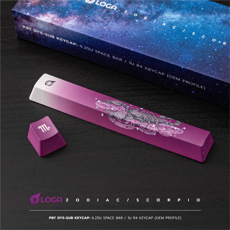 คีย์แคป Loga Zodiac Series Scorpio Keycaps