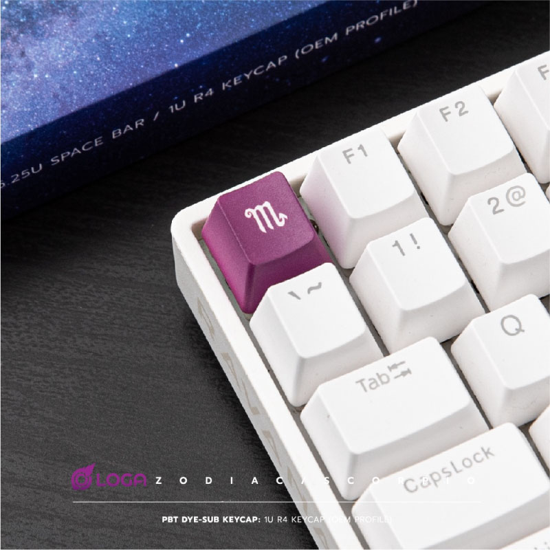 คีย์แคป Loga Zodiac Series Scorpio Keycaps