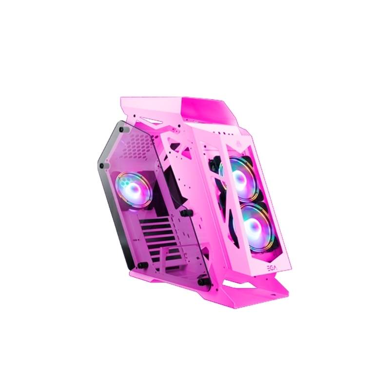 เคส EGA TYPE-C4 Mid Tower Gaming Computer Case Pink