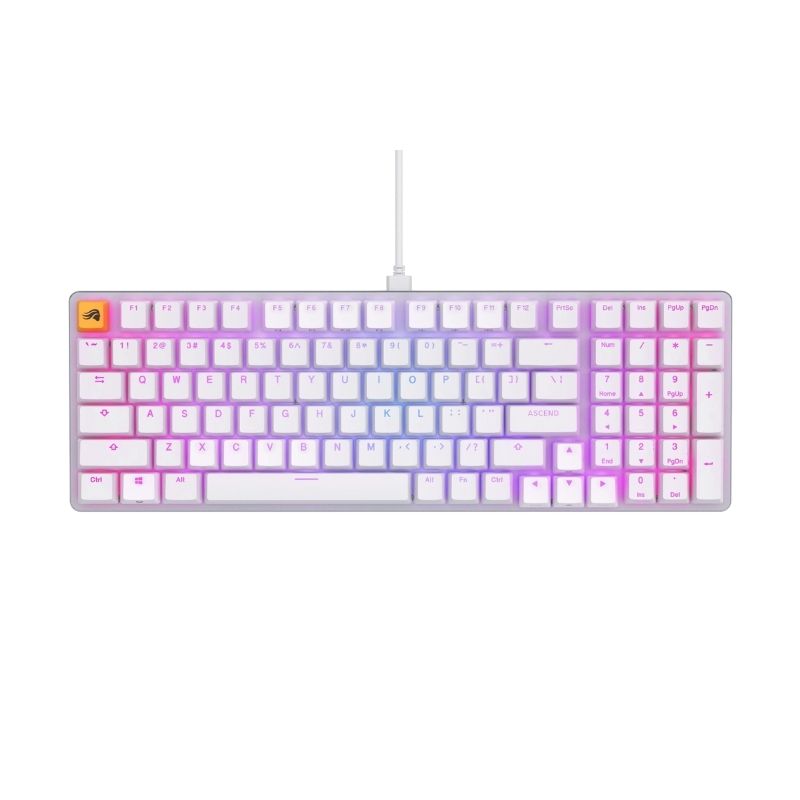 คีย์บอร์ด Glorious GMMK 2 Prebuilt ANSI Full Size Mechanical Keyboard (EN) White