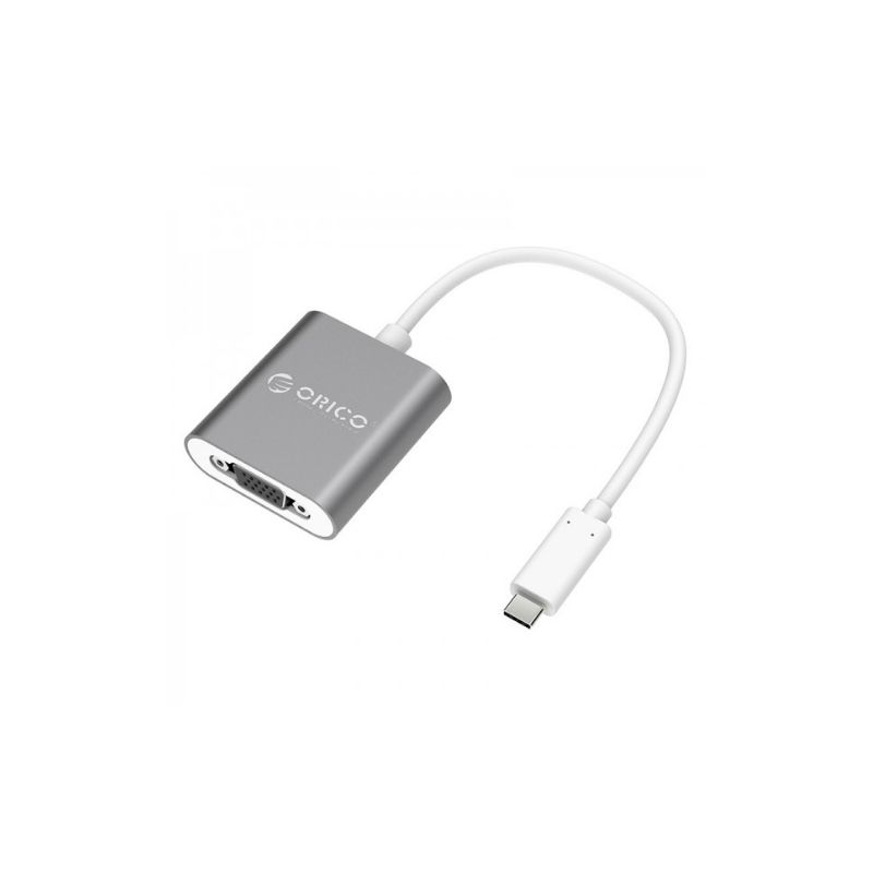 ตัวแปลง ORICO RCV USB C Adapter 15cm Silver Gray