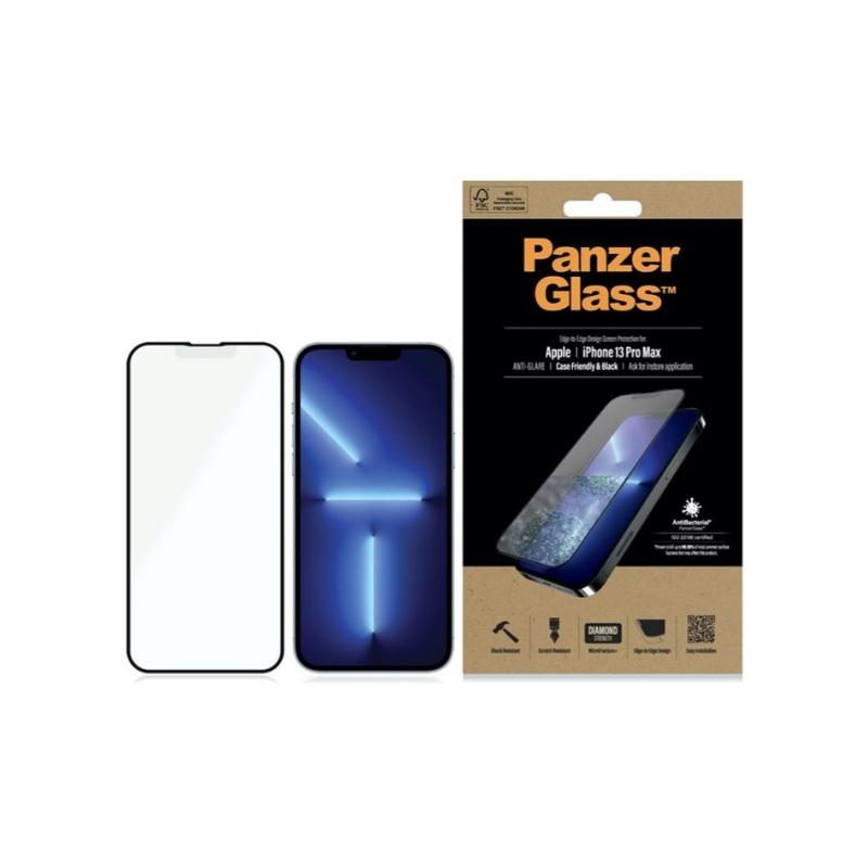 ฟิล์มกระจก PanzerGlass Case Friendly & Black AntiGlare Screen