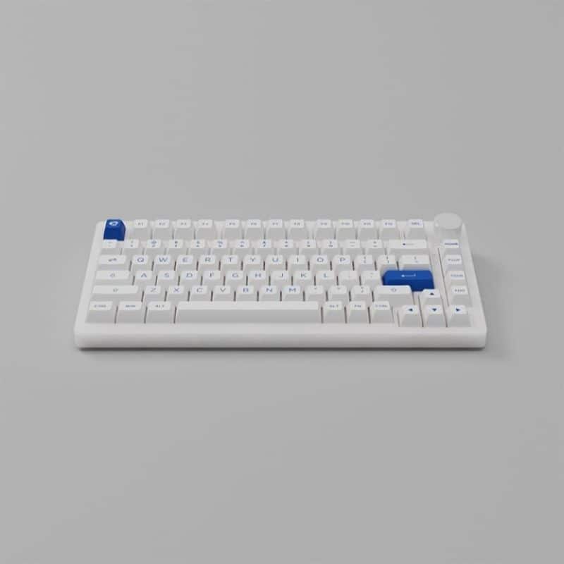 คีย์บอร์ด Akko PC75B Plus Wireless Mechanical Keyboard (EN) Blue on White Akko Jelly Purple