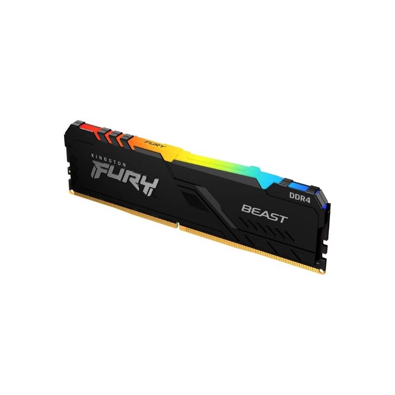 แรม Kingston Fury Beast RGB DDR4 8GB 3200MHz Ram 8GB