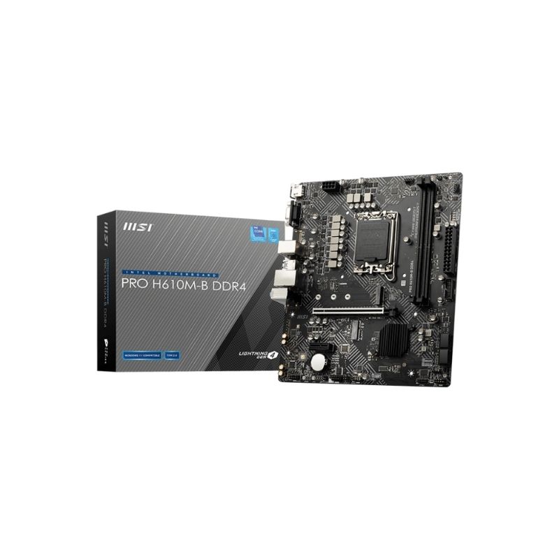 เมนบอร์ด MSI PRO H610M-B DDR4 Mainboard