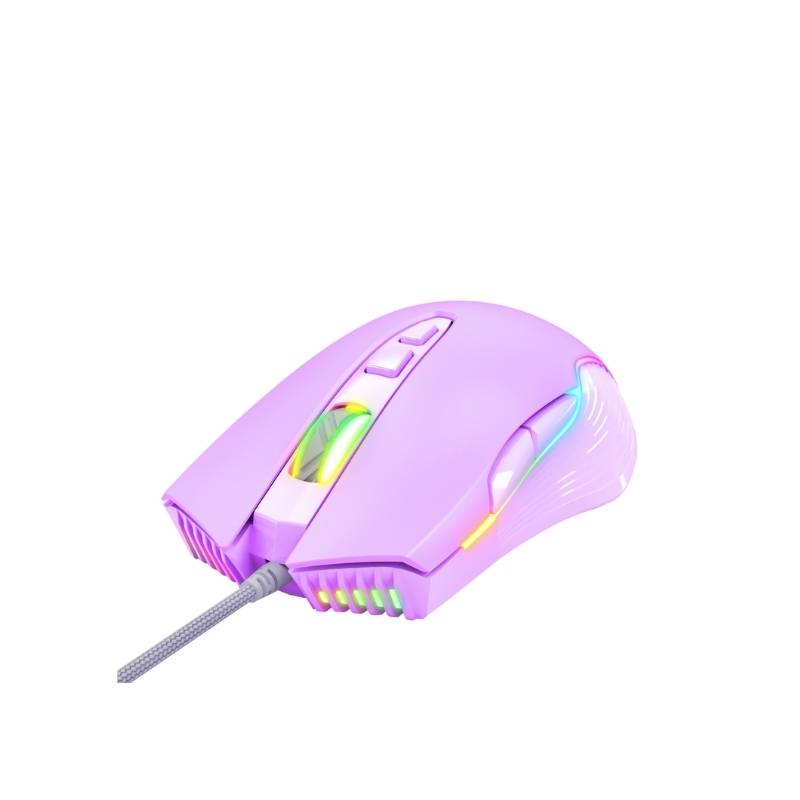 เมาส์ Onikuma Fuji RGB Gaming Mouse Purple 2