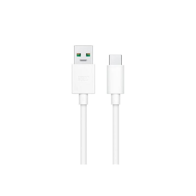 สายชาร์จ Oppo DL129 VOOC USB C Charging Cable 1m White