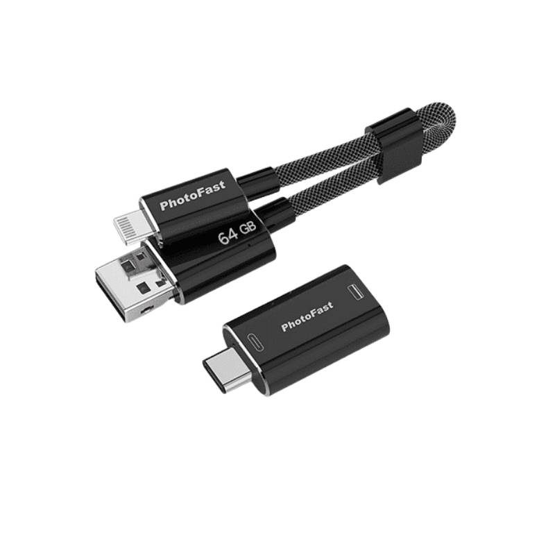 スマホアクセサリー photoFast MemoriesCable GEN3 1m Amazon | Photofast Memories Cable USBメモリー 内蔵 Lightning