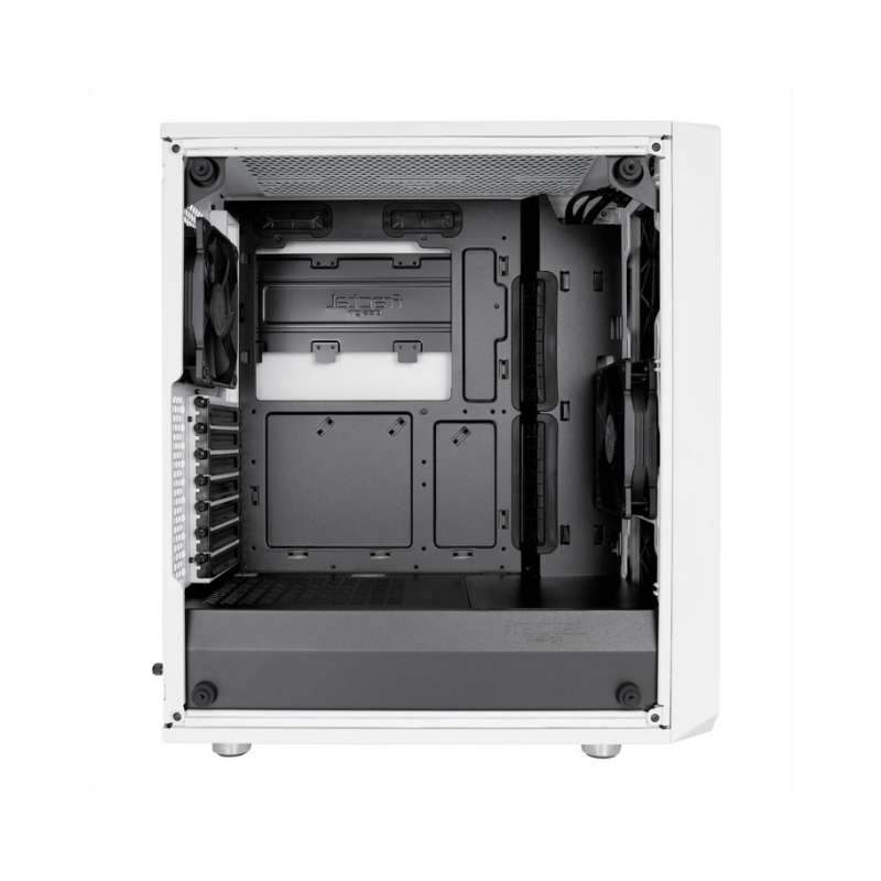 เคส Fractal Design Meshify C White Tempered Glass Computer Case