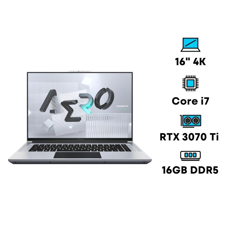 โน๊ตบุ๊ค Gigabyte AERO 16 XE5-73TH938AH Notebook