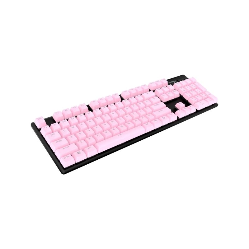 คีย์แคป HyperX Full key Set PBT 104 Keys Keycap (EN) Pink 3