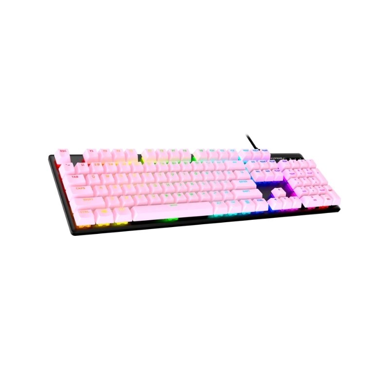 คีย์แคป HyperX Full key Set PBT 104 Keys Keycap (EN) Pink 2