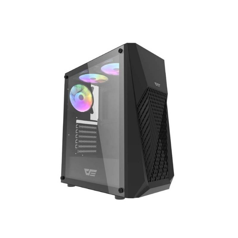 iHAVECPU Intel Core i5-12400 RTX 3050 Set 88 Computer Set DARKFLASH DK150 Black