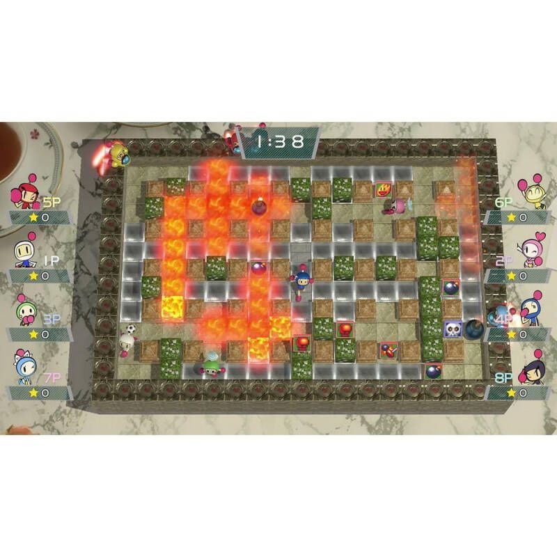 แผ่นเกม Nintendo Switch Super Bomberman R (EN) (R1) Game Console