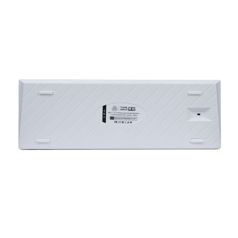 คีย์บอร์ด EGA TYPE MGK2 Wireless Mechanical Keyboard (EN/TH) White Blue Switch