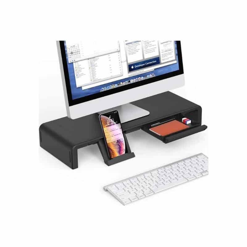 ชั้นวางจอ Mono Dsign MONO Desktop Monitor Stand Black 1