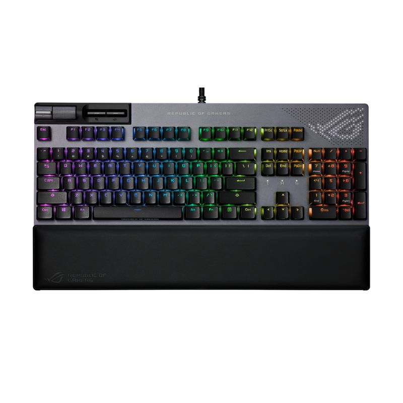 คีย์บอร์ด Asus ROG Strix Flare II Animate Mechanical Gaming Keyboard (EN/TH) Black + Red SW