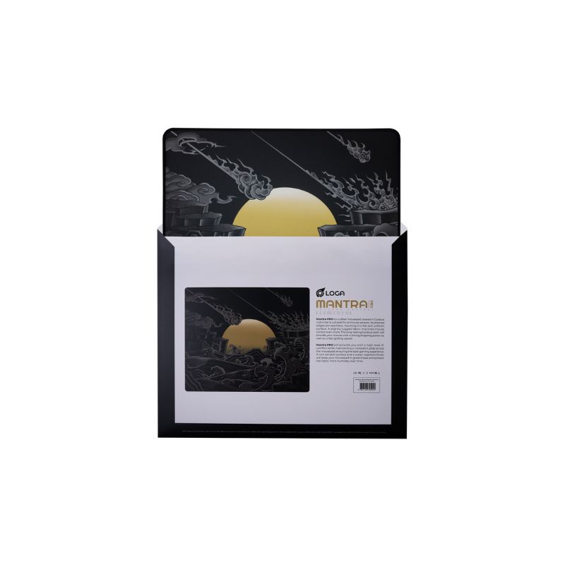 แผ่นรองเมาส์ Loga Mantra Pro Cordura Control : Elemental Mousepad 2L