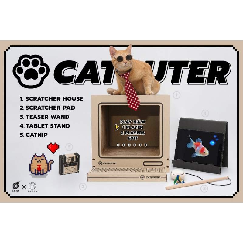 บ้านแมว Loga X KAFBO Catputer