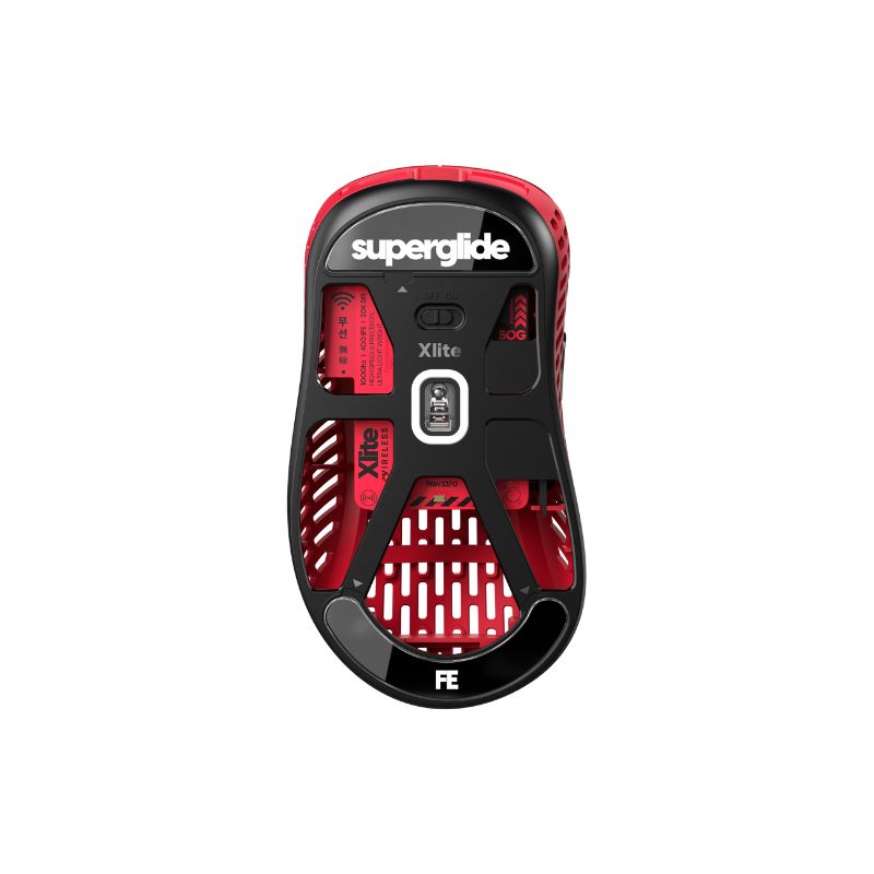 เมาส์ฟีท Pulsar Superglide for Xlite Wireless Mouse Feet Black