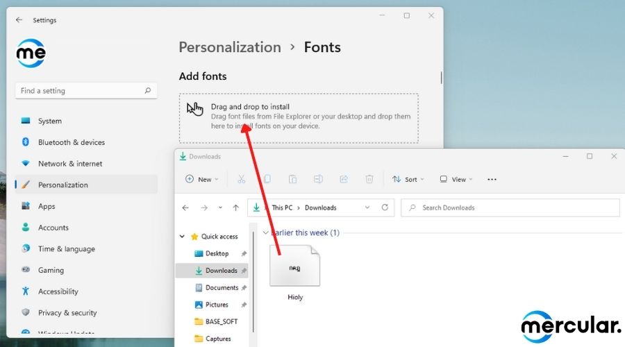 วิธีลงฟอนต์ Windows 11 ลงแล้วใช้ได้เลย