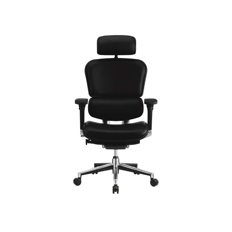 เก้าอี้สุขภาพ Ergohuman Thailand ERGOHUMAN2-LEATHER Ergonomic Chair Black L