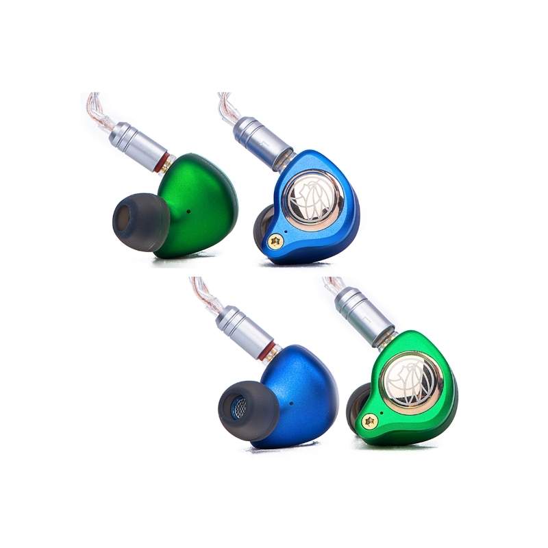 หูฟัง TFZ King LTD In-Ear Headphone Green + Blue