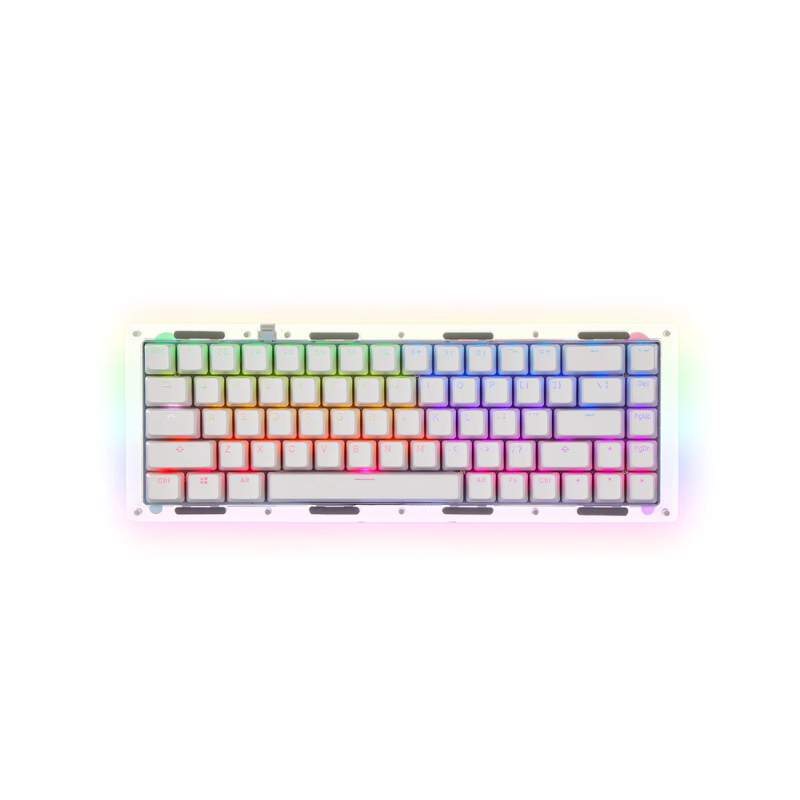 คีย์บอร์ด Epomaker TK68 Wireless Mechanical Keyboard Clear Flamingo Switch (EN/TH)